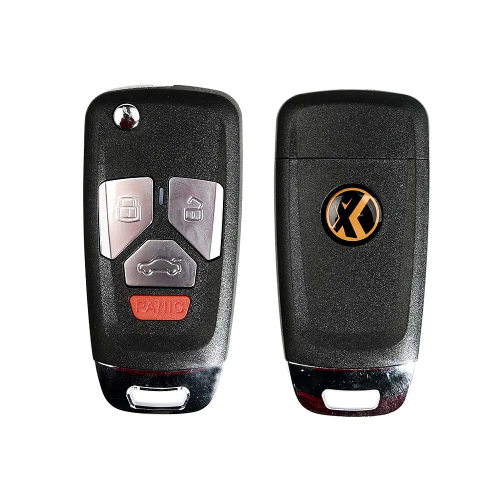 Беспроводной дистанционный ключ Xhorse VVDI2 XNAU02EN для Audi Flip 4 кнопочный 5 шт./лот| |