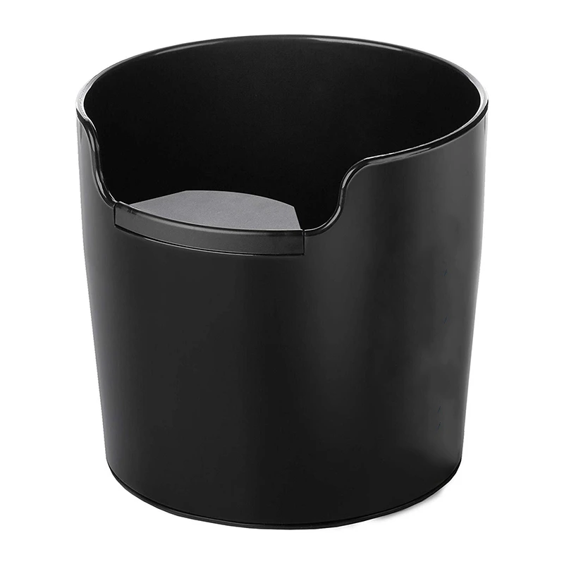 

Coffee Powder Residue Box Black Deep Bowl Non-Slip Detachable Knock Bar Coffee Machine Grounds Recycling Bucket Grind