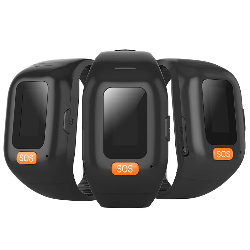 US $33.99 Smart Bracelet Long Standby Elderly Men Students SOS Watch for IOS Android Heart Rate Blood Pressure Pedometer GPS Tracker Watch