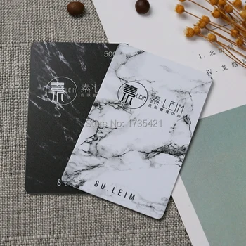 

CR80 PVC card plastic business card printing standard reward cards barcode cards serial number