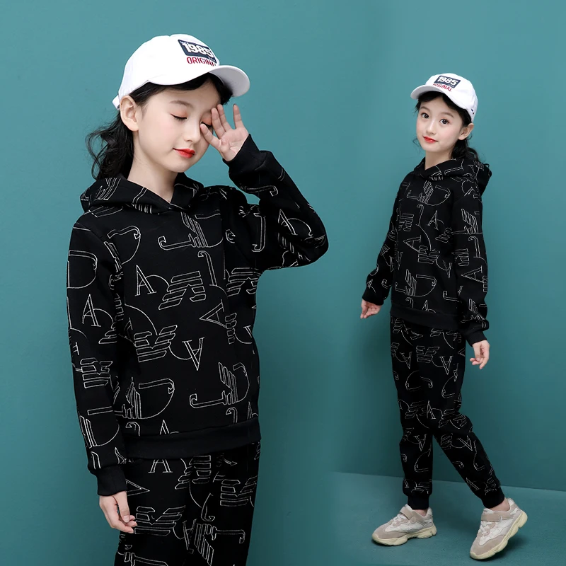 

2019 Toddler Girl Clothes Winter Warm Clothes Toddler girls Clothing Set 2pcs Children Clothes Kids Tracksuit girls Clothes T504
