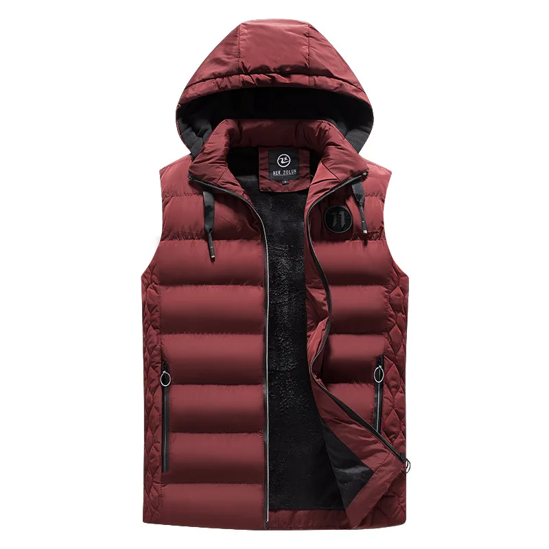

2018 MEN'S Waistcoat Men's Autumn & Winter Korean-style Handsome Youth Slim Fit Cotton Waistcoat Thick Sleeveless Vest Coat Men'