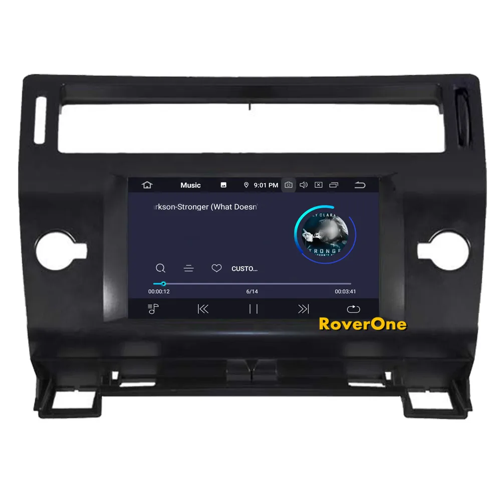 Flash Deal RoverOne Car Multimedia System For Citroen C4 C-Triomphe C-Quatre Android 9.0 Radio Stereo DVD GPS Navigation Media Music Player 9