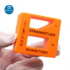 PHONEFIX New Orange Blue Magnetizer Demagnetizer Screwdriver Tip Tweezers Screw Bits Professional Gauss Degauss Pick Up Tool ► Photo 1/6