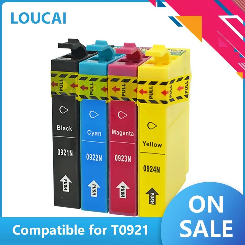Совместимый чернильный картридж T0921N для Epson T0921 92N чернила Stylus CX4300 TX117 T26 T27 TX106 TX119