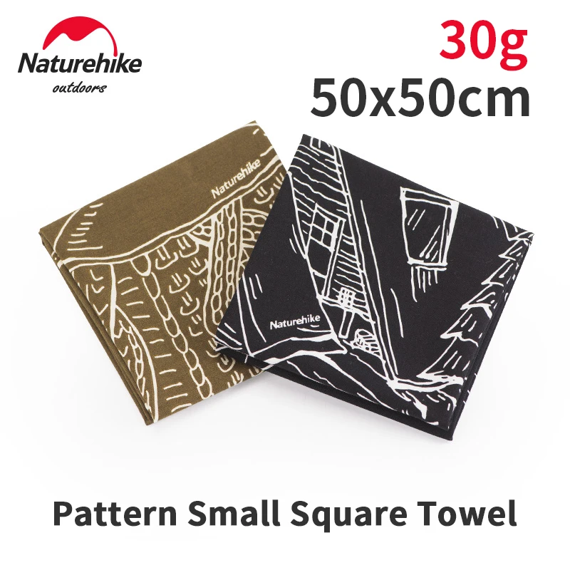 

Naturehike открытый Модный узор головная повязка многофункциональный 99% хлопок платок для пикника скатерть аксессуары для полотенец
