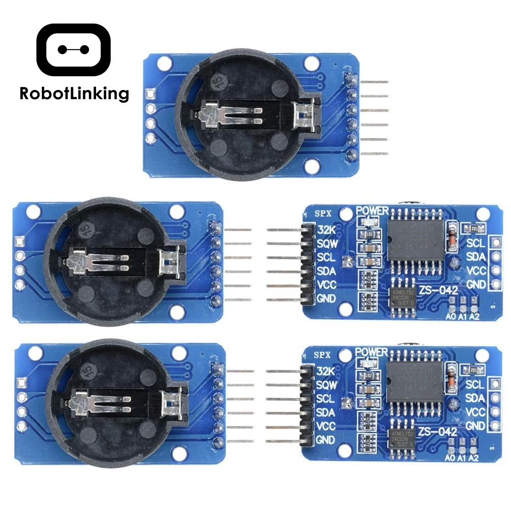 5 шт. DS3231 AT24C32 IIC Высокая точность RTC модуль часы таймер памяти для Arduino |
