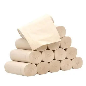 

14 Rolls Toilet Paper Soft Natural Wood Pulp Paper Towel for Bathroom Clean Prevent Flu Cleaning Toilet Tissue