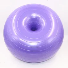 Пончик мяч для йоги утолщенный взрывозащищенный надувной баланс фитнес-мяч для йоги с надувным BB55