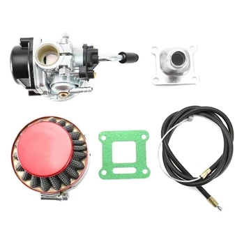 

Carburetor Air Filter+Gasket Car Stack for 47Cc 49Cc Mini Moto ATV Dirt Pocket Bike