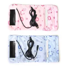 Детские бутылочки визуальный USB портативный подогреватель молока Дорожный Чехол для детской бутылочки нагревательное одеяло изоляционный термостат согревающий чехол