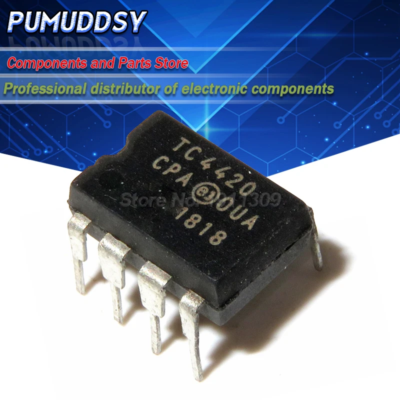 10 шт. TC4420CPA TC4420C TC4420 IC драйвер MOSFET 6A HS DIP8. IC|Интегральные схемы| |