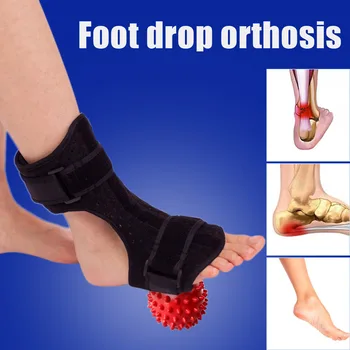 

Foot Drop Splint Ankle Support Orthosis Adjustable Plantar Dorsal Stabilizer Correction SDFA88