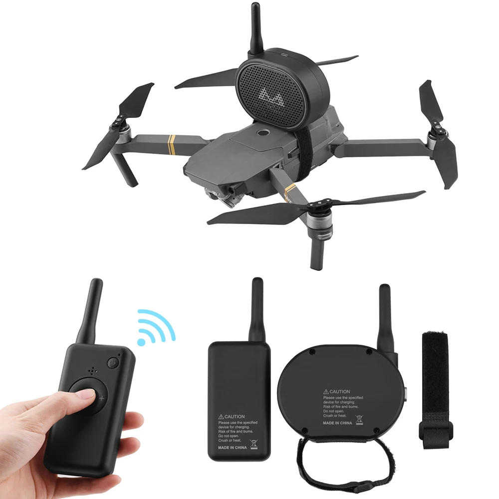 1 set Drone Speaker Megaphone For Drone Camera Loudspeaker For DJI