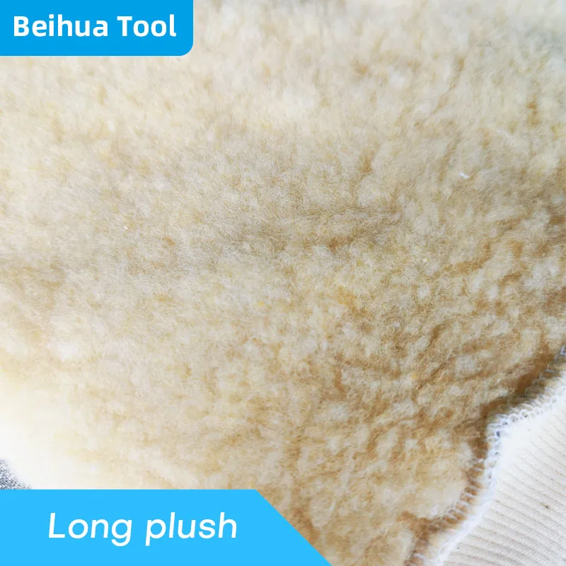 Paint Gloves Brush for Wall Decoration Art Paint Tools Car Wash Gloves Long Plush Pipe Brush Mittens Paint Brushes Daub Tool