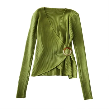 

Spring Autumn Thick Sweater Women Clothes 2020 Pull Femme Pullover Sexy Knitted Shirt Long Sleeve Ladies Tops Ropa Mujer ZT5265