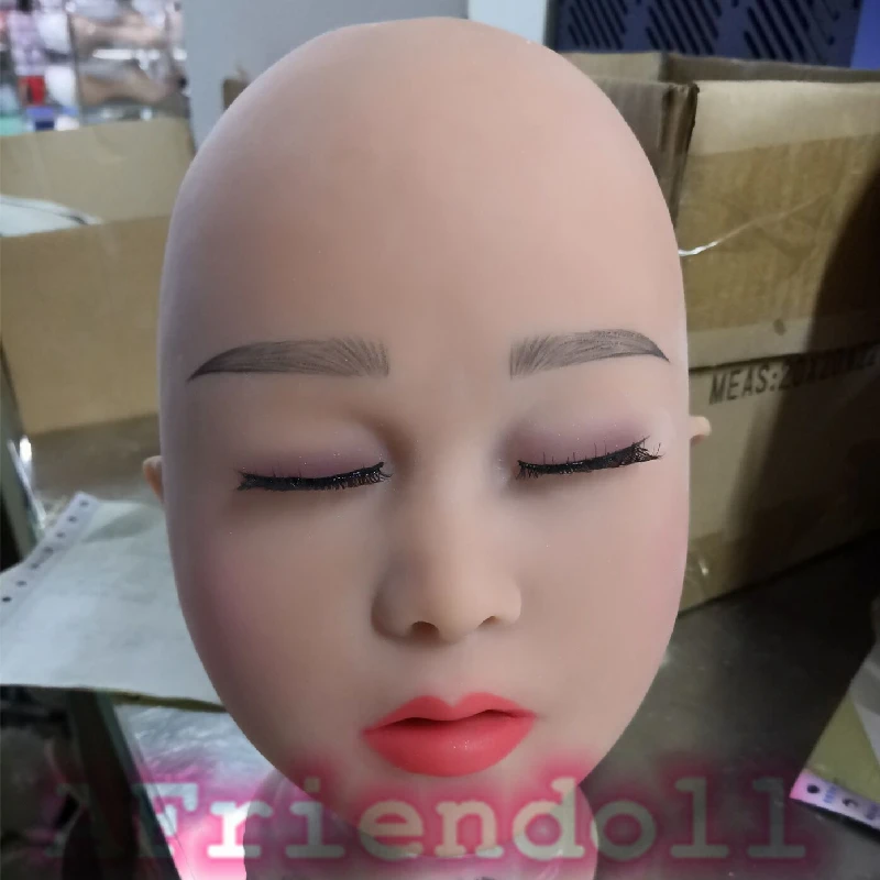 

E1-6Type Oral Sex Doll Head Factory Photo Lifelike Beauty Doll Head. A Wig Will Be Given When Buying