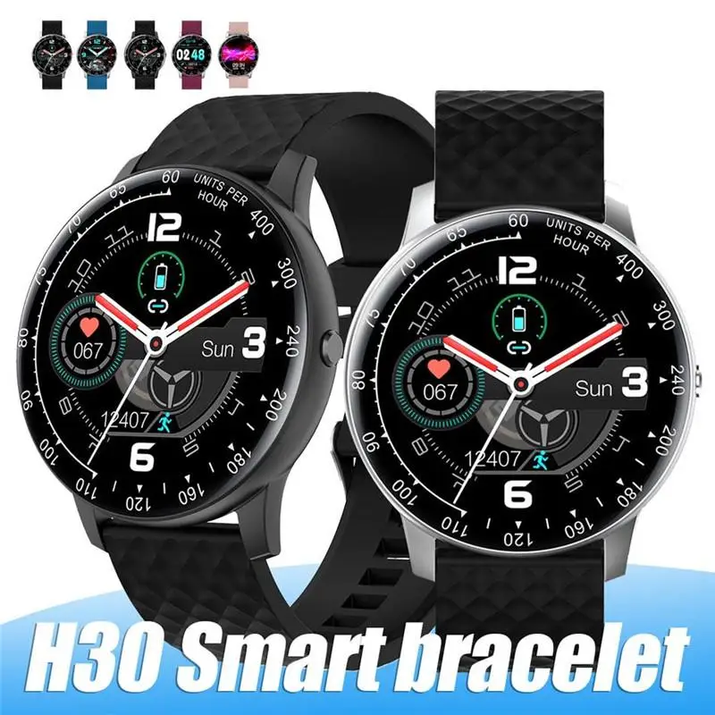 

Smart Watch H30 Bluetooth HD Full Screen Smartwatch With Pedometer Camera Mic Compatible Android PK DZ09 U8 With Retail Box