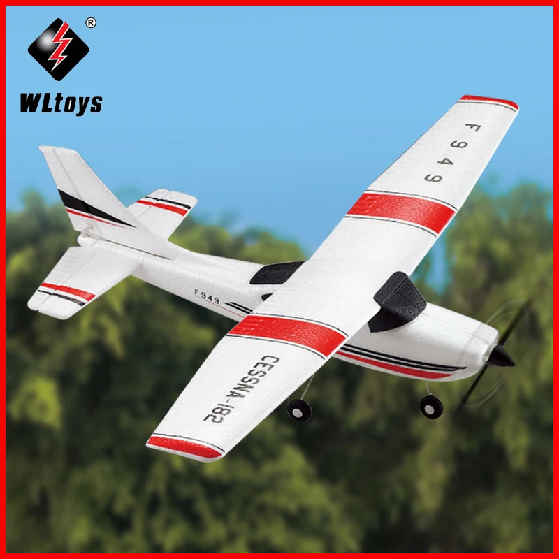 

2019 WLtoys F949 Sky King 2.4G RC Aircraft Fixed-wing RTF Airplane Radio Remote control Plane 3CH RC Fixed Wing WL F949 drone