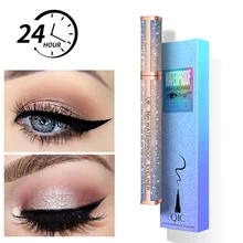 Профессиональная черная жидкая подводка для глаз, звездная водостойкая, не размазывается, подводка для глаз, ручка для макияжа, косметика, инструмент для красоты TSLM2