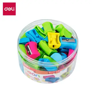 

DELI E0531 Pencil sharpener 48PCS/1Barrel cute sharpener knife smooth sharpening school accessories stationery pencil cutter