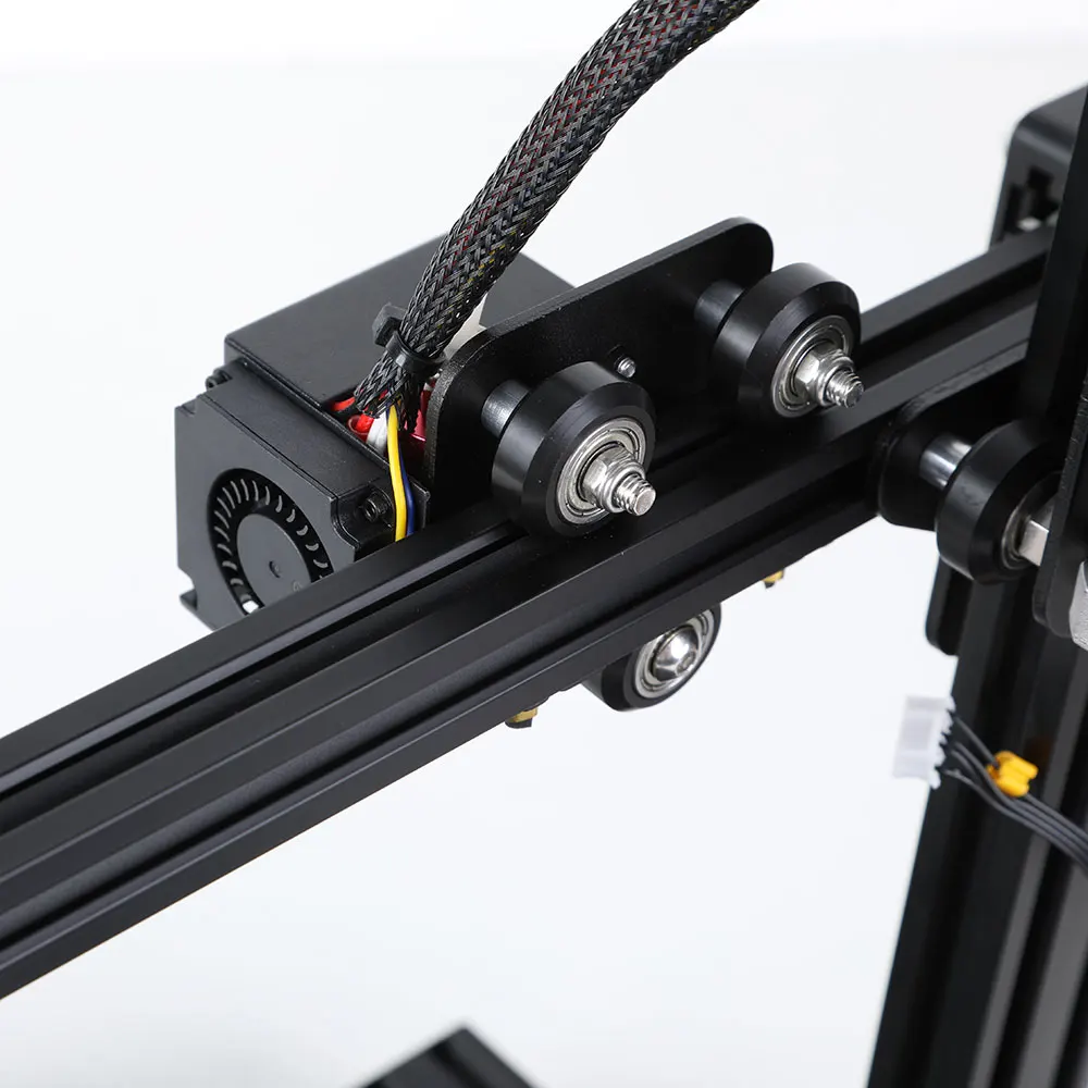 Creality Ender 3 3d принтер, алюминиевый, сделай сам, с печатью, 220x220x250 мм, высокоточный, DIY, бытовой принтер