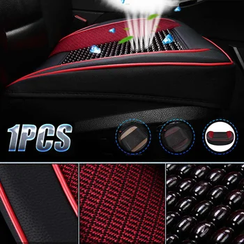 

Wooden Bead Car Cushion Cover Breathable Comfy High Quality Summer Cooling Universal For Most Vehicle Seats Air Ventilated