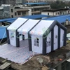 Giant 8m L x 5m W x 4m H Inflatable Pub Bar Tent Blow Up Wedding Tent Shelter Air Party House Building for Outdoor Events 5