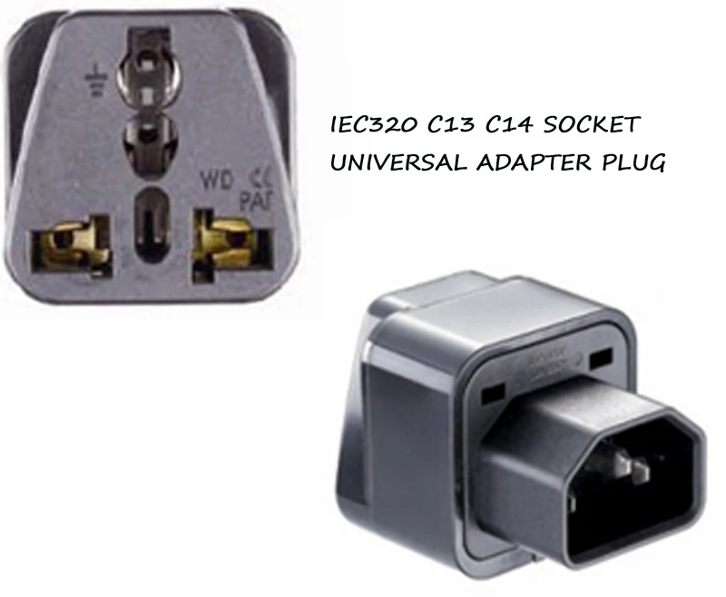 ЕС AU США Великобритания Россия Германия Франция универсальный адаптер путешествия разъем Израиль Индия CE медь AC Розетка настенное зарядное устройство конвертер - Цвет: IEC320 plug AC320