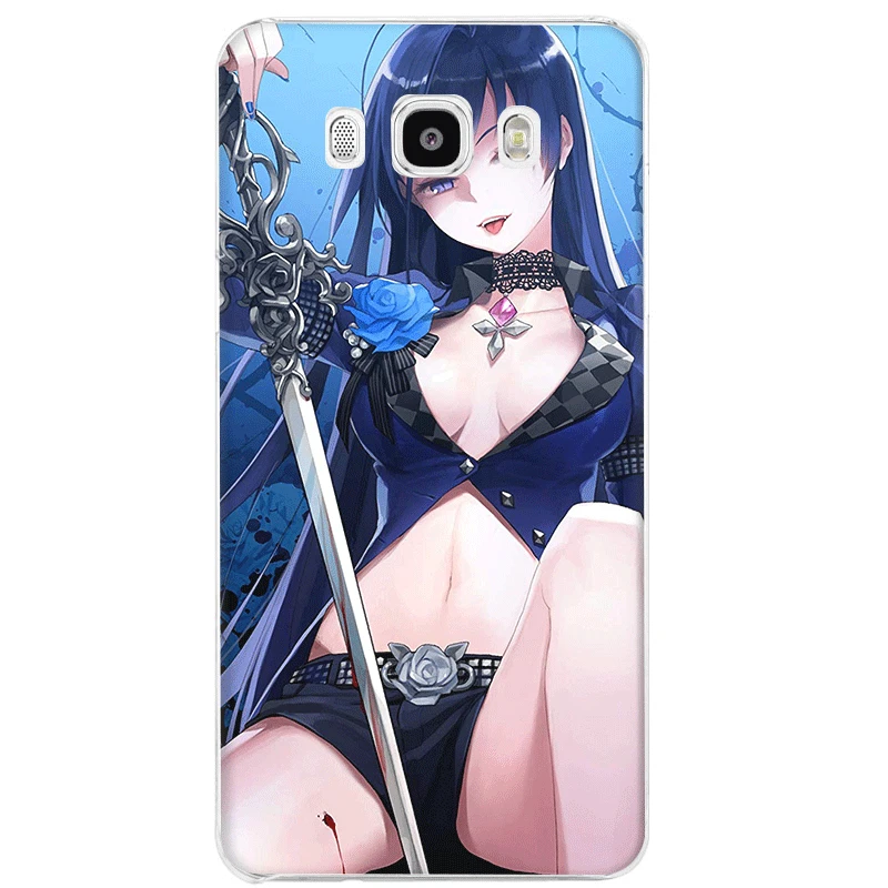 Мобильный чехол для телефона для samsung S7 край S8 S9 S10 Plus, Note 8, 9, 10, M10 M20 M30 M40 красивой девушки из аниме