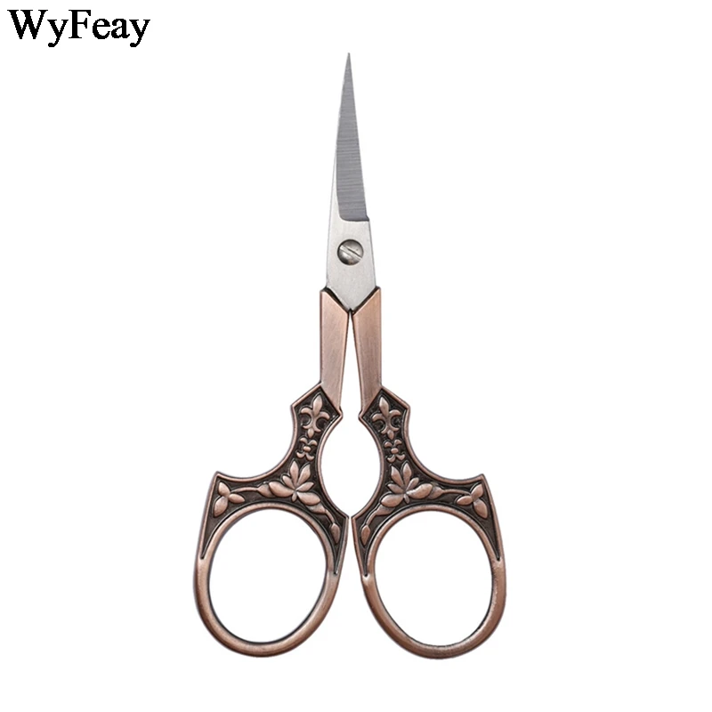 Small Vintage Antique Retro Sewing Scissors for Cutting Embroidery Sewing Cross Stitch Stainless Steel Tailor Supplies Needlework Tools sewing scissors,craft scissors