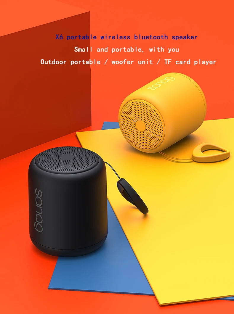 Портативный беспроводной Bluetooth динамик s мини Водонепроницаемый спортивный динамик Поддержка TF карты музыкальный плеер мини сабвуфер