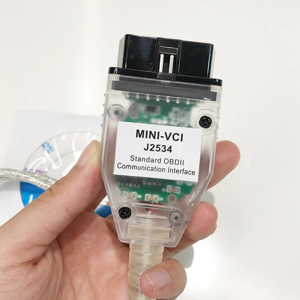 Мини VCI Techstream OBD OBD2 Диагностический кабель для Toyota ECU чип программатор J2534 сканер
