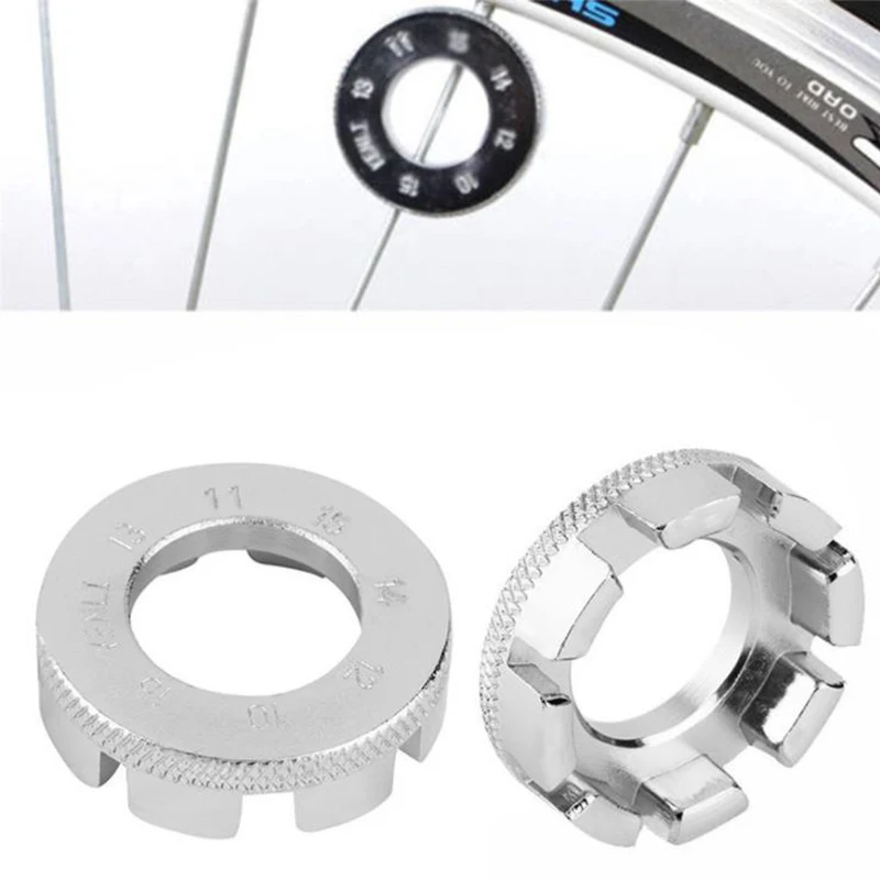 Fahrrad Werkzeuge Fahrrad Speichen Nippel Schlüssel 6-Wege Nut Fahrrad Felge Teller Spanner Verzinkt Fahrrad Reparatur Werkzeuge – Detail 1