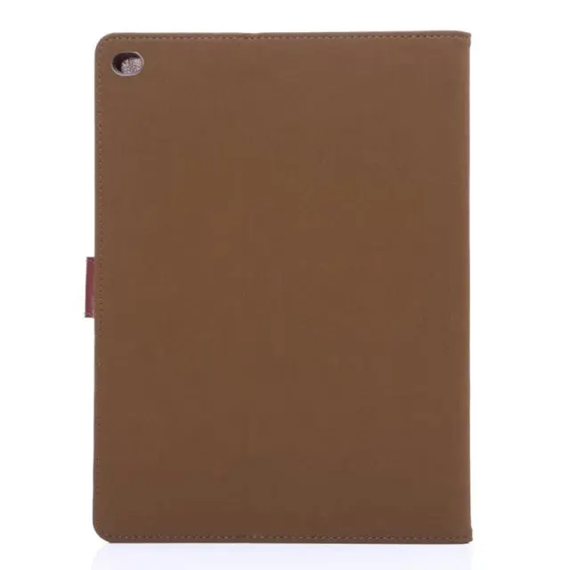Модный Ретро дизайн чехол для Apple iPad 6 с подставкой сна чехол для ПК, планшета PU кожаный чехол+ экран для iPad Air 2