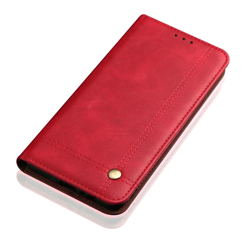 Роскошный тонкий кожаный чехол-книжка в стиле ретро для Xiaomi Redmi Note 8/8 T/8 Pro, чехол-кошелек с подставкой для карт, Магнитный чехол-книжка, чехол для телефона
