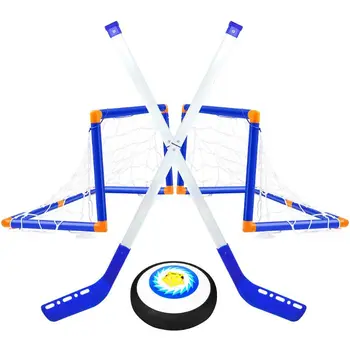 

Electric Ice Hockey Suspension Ball Goal Set for Kids Indoor Outdoor Sports Game 094F