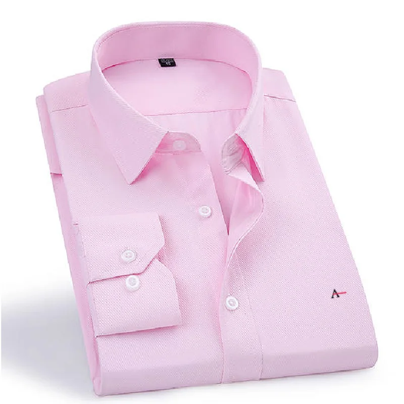 reserva aramy camisa Новинка для мужчин рубашки для мальчиков длинные рукава хлопчатобумажное платье рубашка для мужчин aramy мужские Бизнес социальные рубашки - Цвет: A039-3-(A)(3)