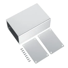 Enclosure Box Project Box Case Shell Housing Aluminum Alloy for GPRS Circuit Board 43x66x100mm 2pcs aluminum alloy pcb instrument shell electric plate wall mounting enclosure project box diy 122x44x160mm new