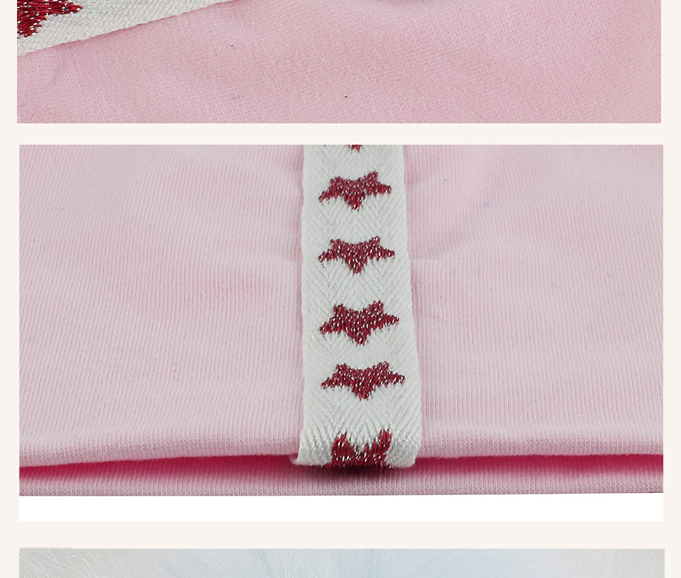 Geebro Sterne Band Baby Hut Neugeborenen Stretch Baumwolle Baby Hut Mit Echt fell pompon Einfarbig Nette Beanie Für Baby mädchen Jungen – Detail 13