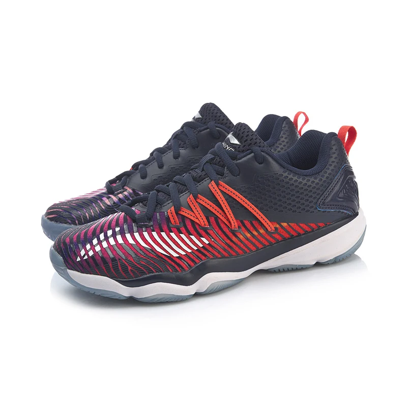 Li-Ning/Женская тренировочная обувь для бадминтона RANGERTD; износостойкая нескользящая подкладка; устойчивая спортивная обувь; кроссовки; AYTP012 SJFM19
