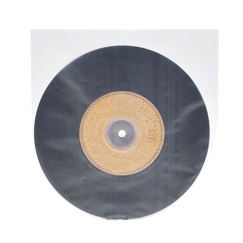 100Pcs/2Bag 7" Vinyl Record Protecter LP Record Protective Inner Bags Anti-Static Sleeves Inner Clear Cover Container E5BA black camera bag