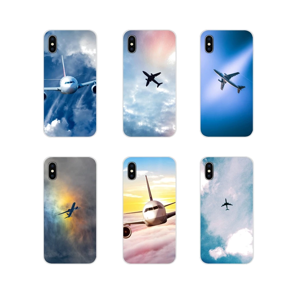 Прозрачный чехол из ТПУ для Huawei Y5 Y6 Y7 Y9 Prime Pro GR3 GR5 2017 2018 2019 Y3II Y5II Y6II самолет Летающий