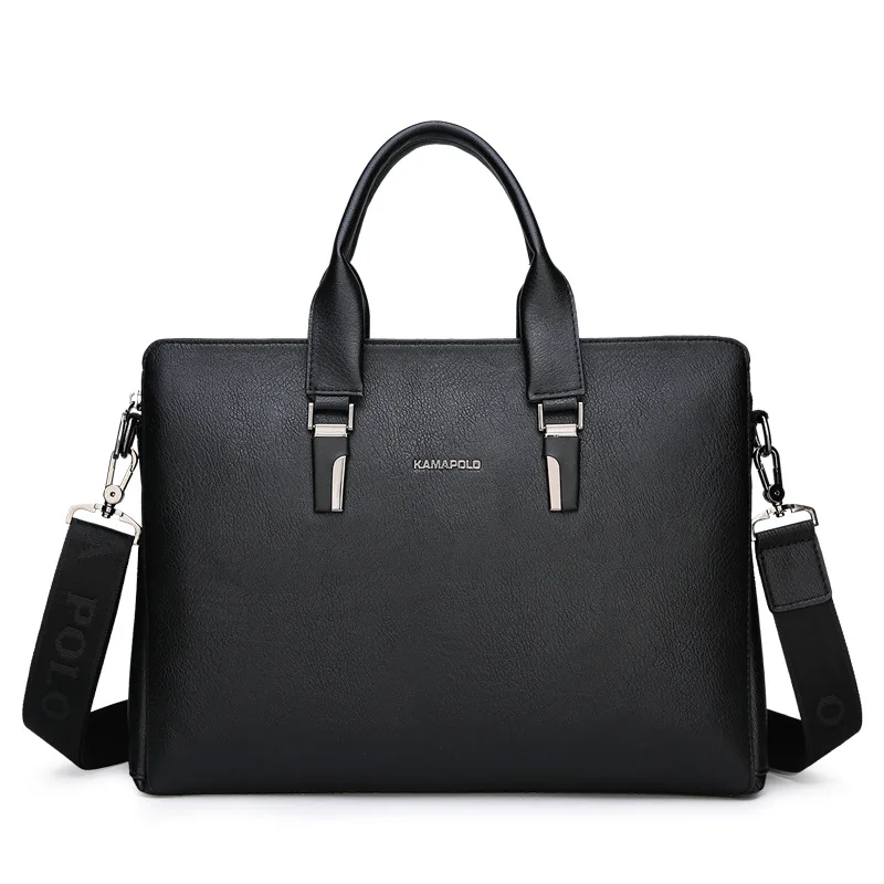 

New Style Men's Bag MEN'S Handbag Large Capacity Casual Business Briefcase Cross Shoulder Oblique Bag