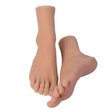 1 пара мужской ножной Дисплей Манекен Модель для педикюра Искусство Эскиз Практика Модель инструмент