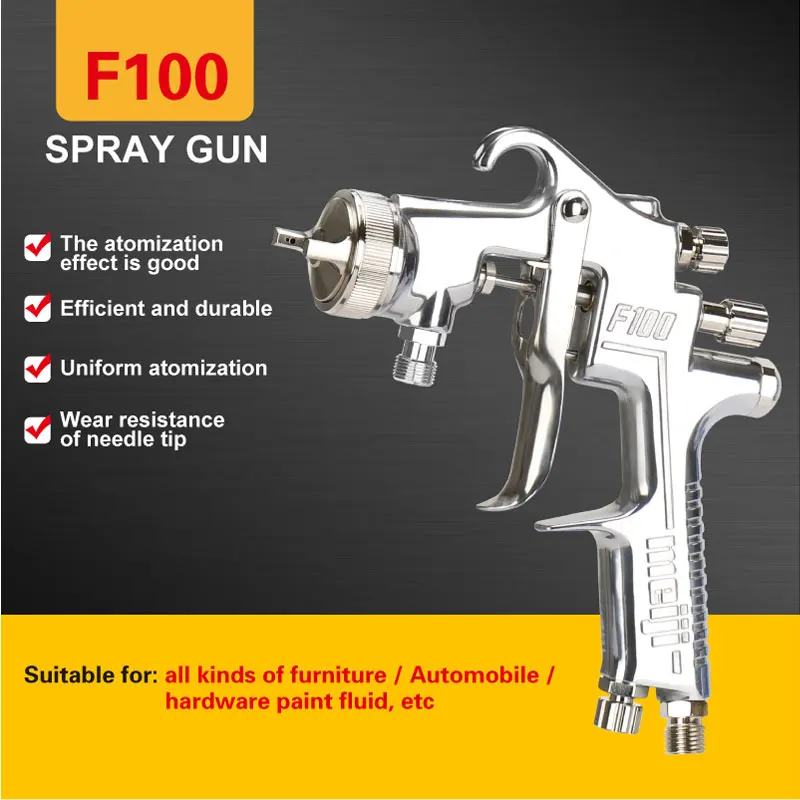 Original Japan F-100 Meiji Spray Gun F100 F200 Painting Gun Car Painting Good Atomization st 6 spray gun japan lumina st 5 automatic spray gun for automative refinishing painting spray gun fine atomization spray gun