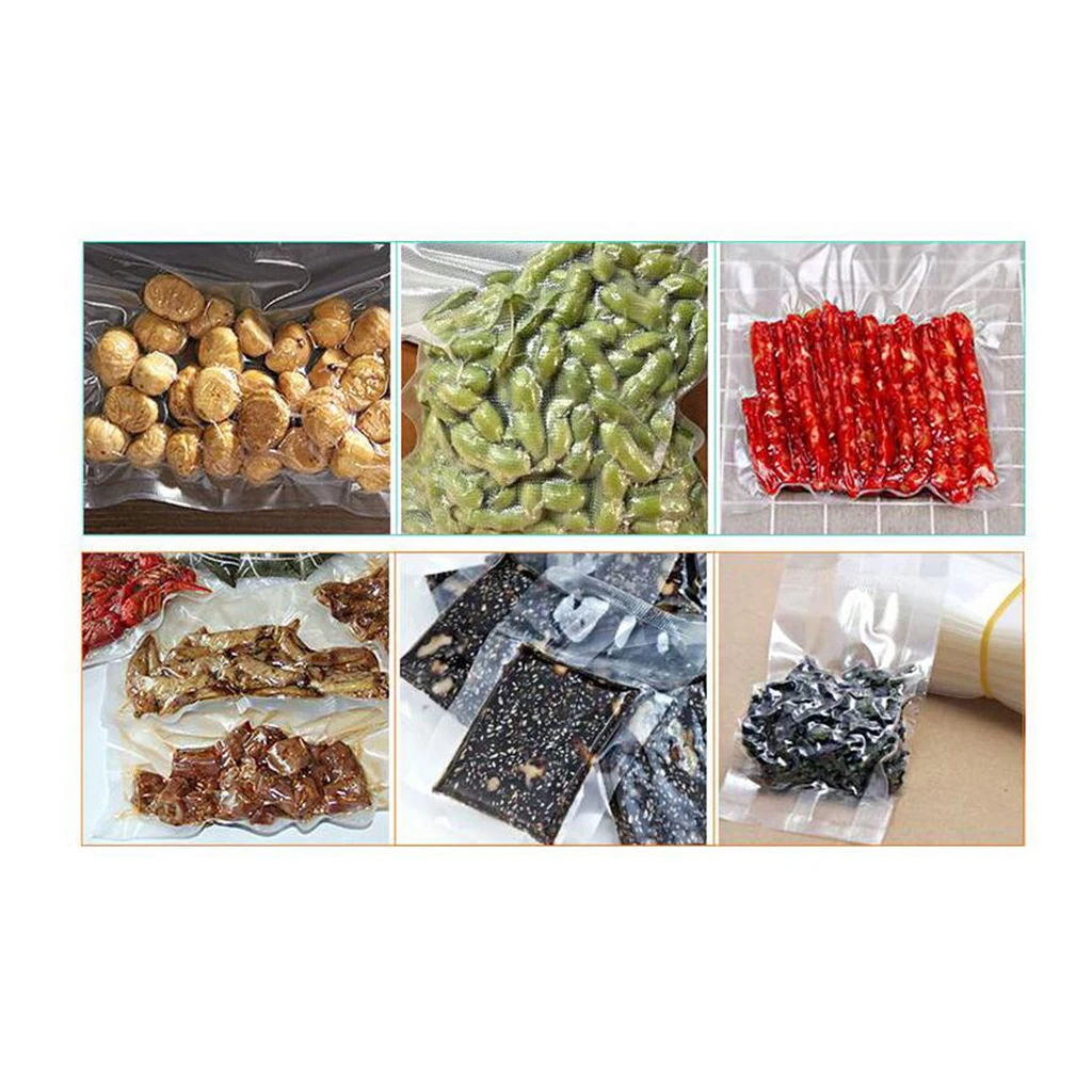 Vacuum Sealer Automatic Food Vacuum Air Sealing System For Commercial Household Packaging Food Preservation Include 15 Pcs Bags