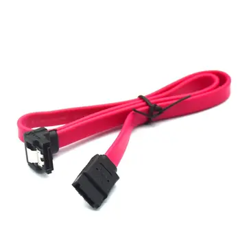 

Computer Cables & Connectors 45cm Serial ATA SATA 90 Right Angled Cable Lead Hard Drive Data Red Serial ATA SATA 2 Cable 45cm
