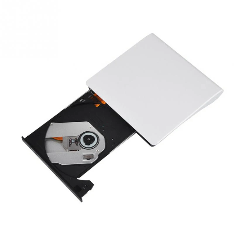  Portable Usb 3.0 External Cd-Rw Burner Rom Optical Dvd Drive For Laptop Pc Mac