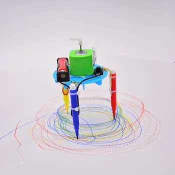 

Kids DIY Doodle Robot Toy Children Experiment Science Projects Educational Model